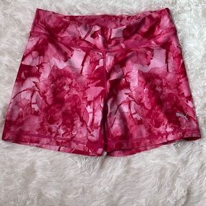 Puma Dri-fit Athletic Shorts Pink Size Large